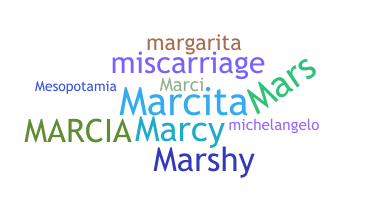 Kælenavn  - Marcia