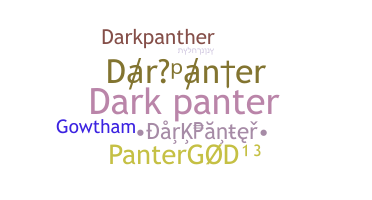 Kælenavn  - darkpanter