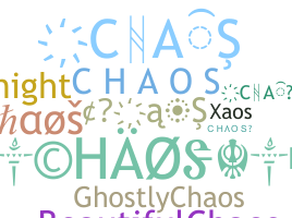 Kælenavn  - Chaos