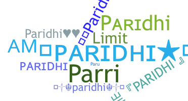 Kælenavn  - Paridhi