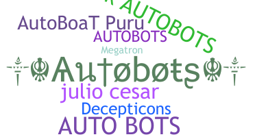 Kælenavn  - Autobots