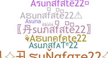 Kælenavn  - Asunafate22