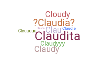 Kælenavn  - Claudia