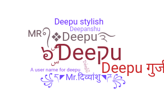 Kælenavn  - Deepu