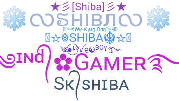 Kælenavn  - Shiba