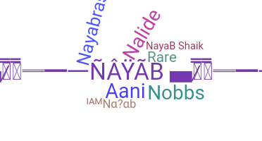 Kælenavn  - Nayab